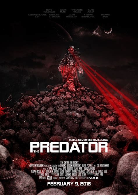 The Predator 2018 Movie Poster On Behance