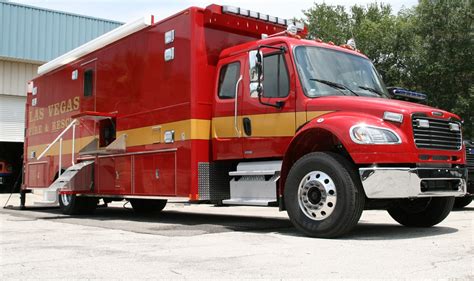 Las Vegas Fire Department Mobile Command Vehicles Homeland Security