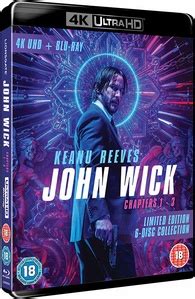 John Wick Movie Chapter K Ultra Hd Digital Uhd Keanu Reeves Disc Set