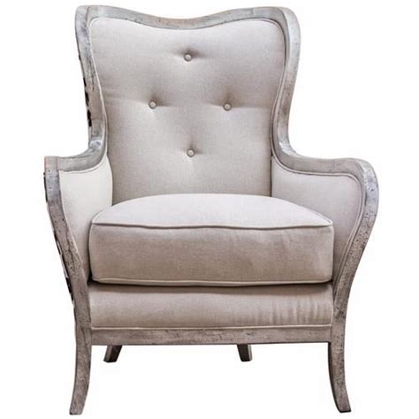 Amazing gallery of interior design and decorating ideas of linen wingback chair in bedrooms, living rooms, dens/libraries/offices, dining rooms, nurseries, entrances/foyers by elite interior designers. Kendra Rustic Lodge Faux Cow Hide Velvet Linen Wing Chair ...