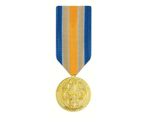 Inherent Resolve Campaign Medal Miniature Anodized