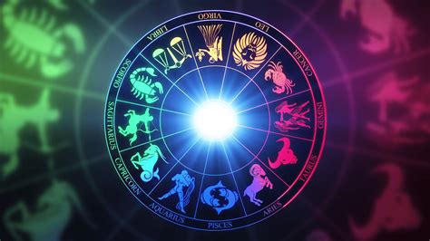 Download A Colorful Astrological Wheel With Zodiac Signs