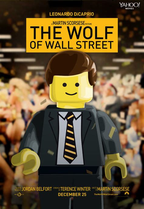 Looks like good ol' din. LEGO Movie Posters for Best Picture Oscar Nominees