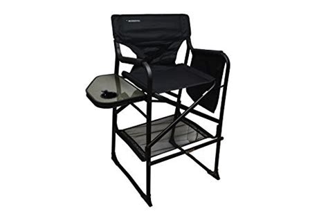 Tall directors chairs are an essential for any tall person. Extra Tall Folding Directors Chair Foldable Chair with ...
