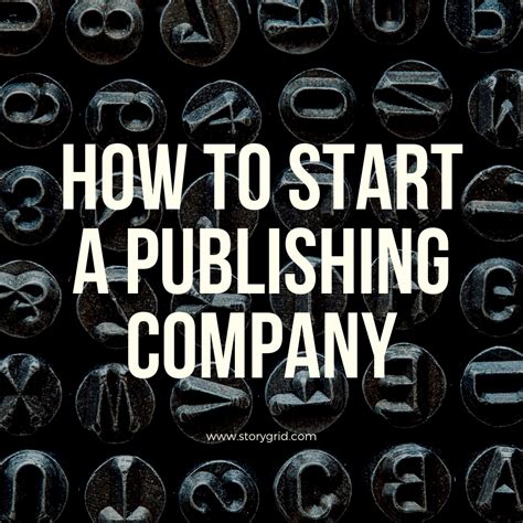 How To Start A Publishing Company Our Checklists And Walkthrough