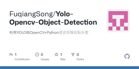 Github Chiekon Yolov Opencv Yolo V Object Detection Using Opencv My