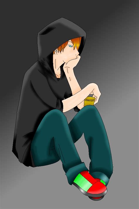 Emo Hoodie Anime Anime Boys 1024x768 Wallpaper Wal By Rebecca Elric On