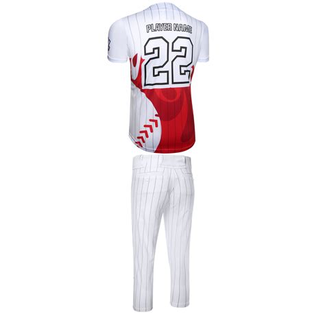 Baseball Uniform 2022 B2122rbw2