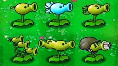 Plants Vs Zombies All Peashooters Ios Gameplay Youtube