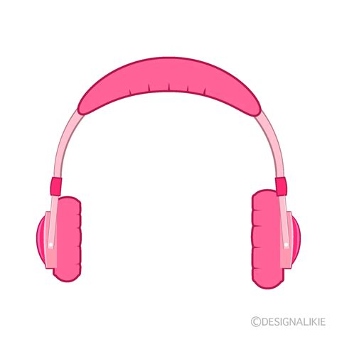 Pink Headphone Clip Art Free Png Image｜illustoon