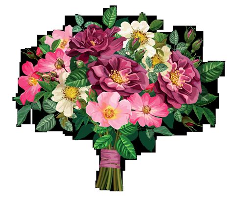Flower Bouquet Clipart At Getdrawings Free Download