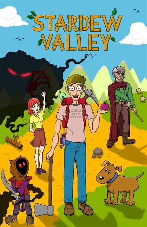 My Take On A Stardew Valley Comic Cover Stardewvalley