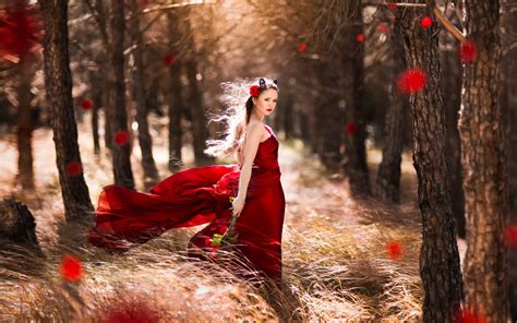fondos de pantalla mujeres al aire libre mujer invierno vestido rojo navidad primavera