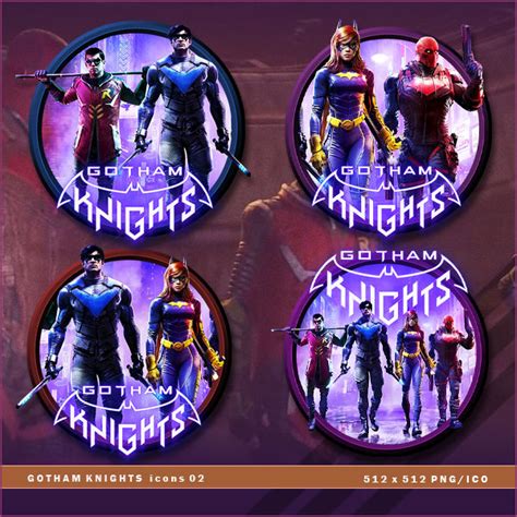 Gotham Knights Icons 02 By Brokennoah On Deviantart