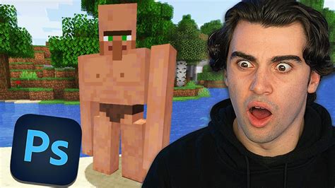 The Weirdest Minecraft Photoshops Youtube