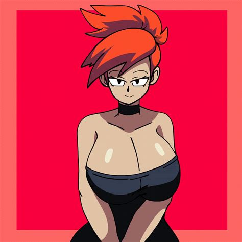 Rule 34 1girls Animated Animated  Bare Shoulders Big Breasts Black