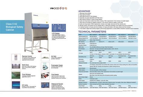 + class ii biosafety cabinets. BIOBASE BSC : Class II type A2 Biosafety cabinet - CEGROUP