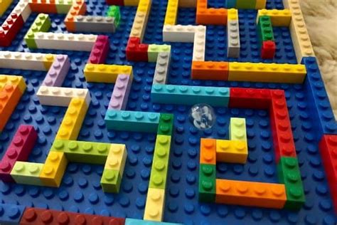 How To Make A Diy Lego Marble Maze Mombrite