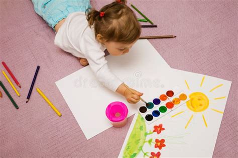 Childrens Drawing Stock Photo Image Of Draw Picture 11438924