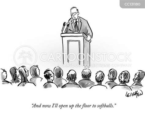 Public Speaking Cartoons And Comics Funny Pictures From Cartoonstock