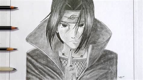 Drawing Itachi Uchiha From Naruto Step By Step Pencil Drawing Porn