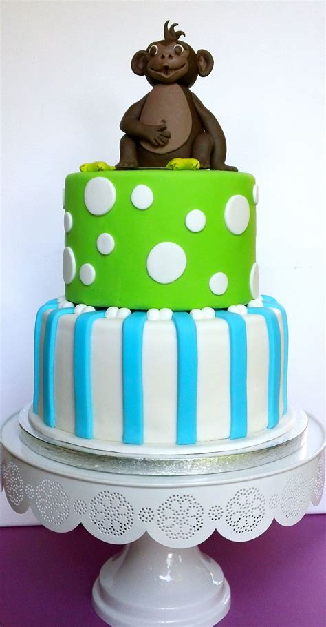 Cheeky Monkey Birthday Cake | Monkey cake, Monkey birthday cakes, Monkey birthday