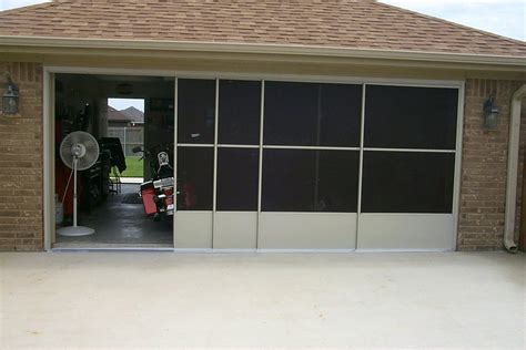 Garage Door Screen Installation — Schmidt Gallery Design