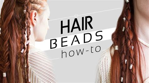 What makes this hairstyle so simple is. How to Use Beads in Your Hair and Braids - YouTube