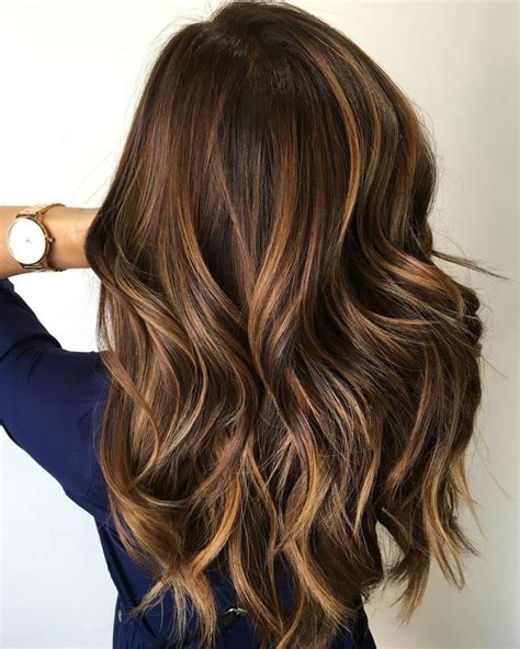 60 hairstyles featuring dark brown hair with highlights brown hair looks brown hair balayage