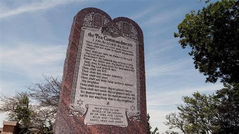 County Judge Dismisses Lawsuit Challenging Ten Commandments Monument At
