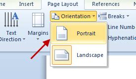Jun 05, 2018 · your cursor should now be at the top of the page in your new section—the page you're changing from portrait to landscape. Word 2010: Use both Portrait and Landscape orientation in ...