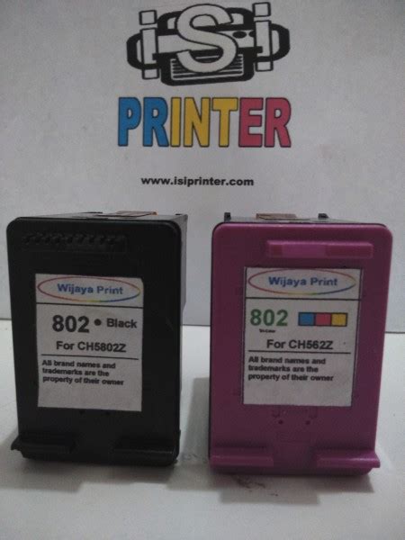 Ld remanufactured replacement inkjet cartridges and supplies for your deskjet 1510 are specially engineered to meet the highest standards of quality and reliability. Cartridge HP 802 Tri Color Tinta Inkjet Compatible - Warna ...