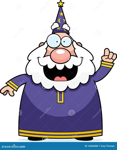 Wizard Idea Stock Vector Illustration Of Magic Smiling 14466008