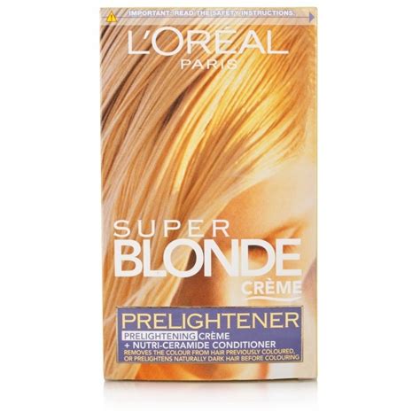 Loreal Super Blonde Creme Pre Lighter Chemist Direct