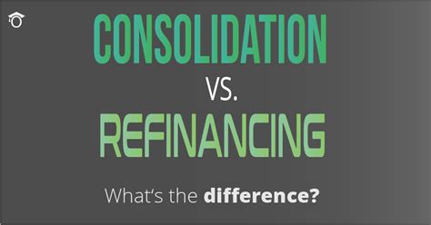 Consolidation Vs Refinancing Whats The Difference Iontuition