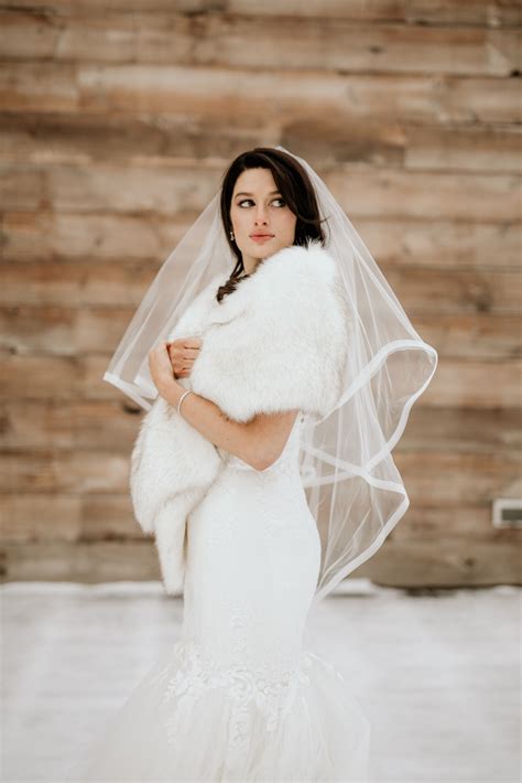 winter bride winter wedding faux fur shawl fur wedding dress wedding dresses plus size