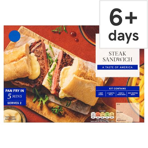 Tesco Steak Sandwich Meal Kit 530g Tesco Groceries