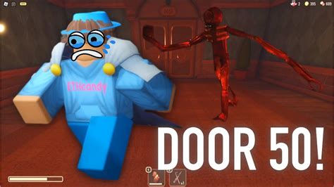 I Reached Door 50 Roblox Doors Youtube