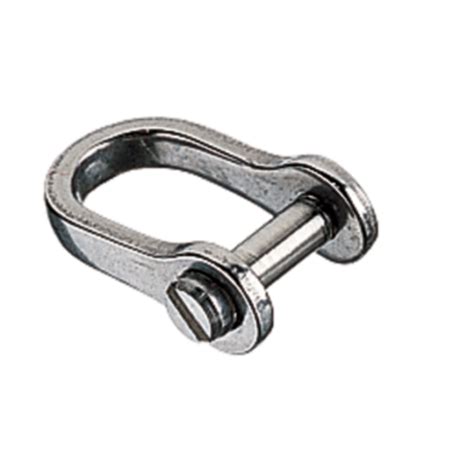 Holt Riley Forged A4 Stainless Steel Slotted Shackle 5mm Ht5405s Pair