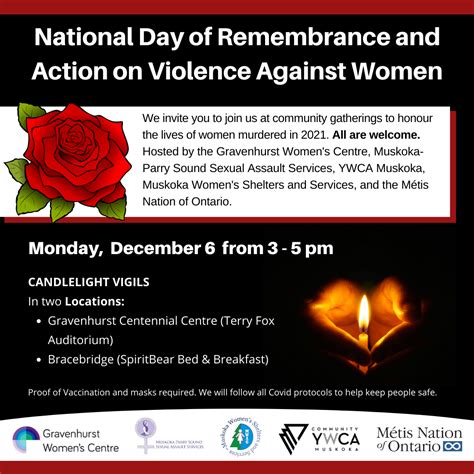 National Day Of Remembrance And Action On Violence Against Women