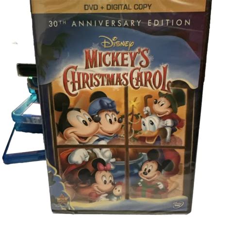☀️ Walt Disney Mini Classics Mickeys Christmas Carol Dvd 2013 No