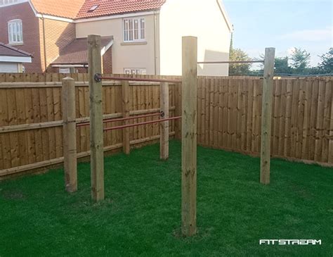 This bar is cheaper and stronger. How to Make an Outdoor Pull-up Bar and Parallel Bars - DIY ...