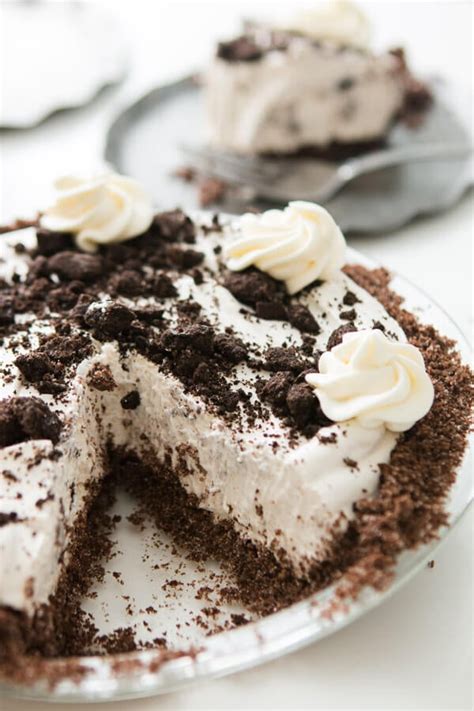 No Bake Oreo Pie Recipe So Easy Oh Sweet Basil