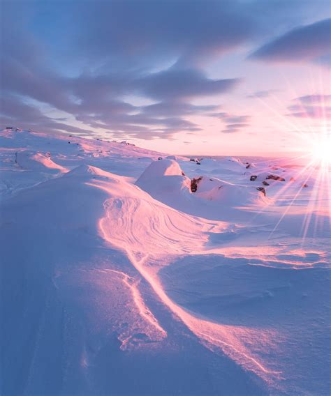 Ice Wind And Fire By Jørn Allan Pedersen On 500px Winter Landscape