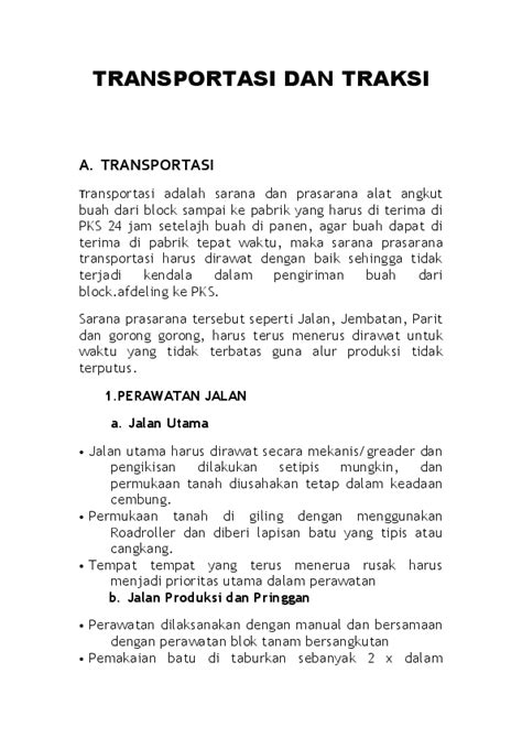Koordinasi dengan instansi yang berwenang. Contoh Laporan Mandor Kelapa Sawit - Dunia Sosial