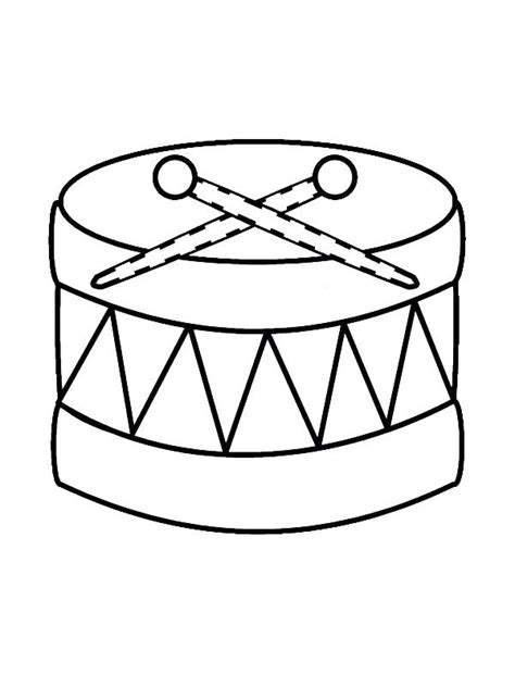 Black contour string, brass instruments on white background. coloring page Musical Instruments - Musical Instruments | Muziek | Pinterest | Coloring ...