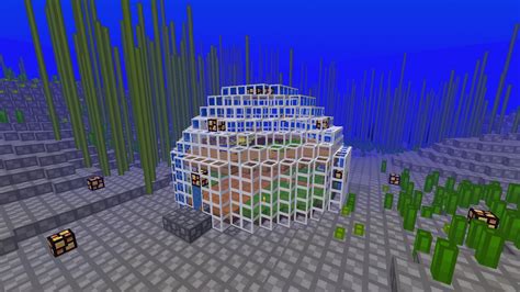 My Underwater Base I Built In Survival Rminecraft