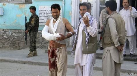 Afghanistan Taliban Kill 10 In Ghazni Government Compound Bbc News