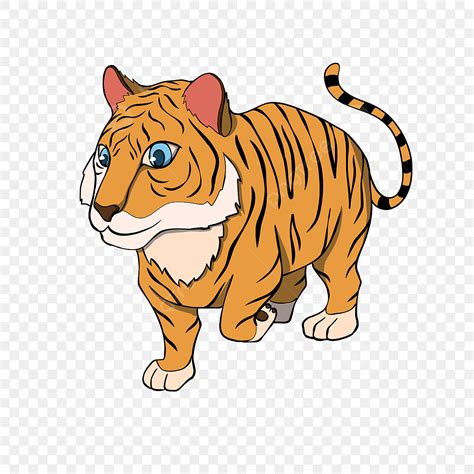 Czo Ganie Si R Cznie Rysowane Kresk Wka Tygrys Clipart Tiger Schowek