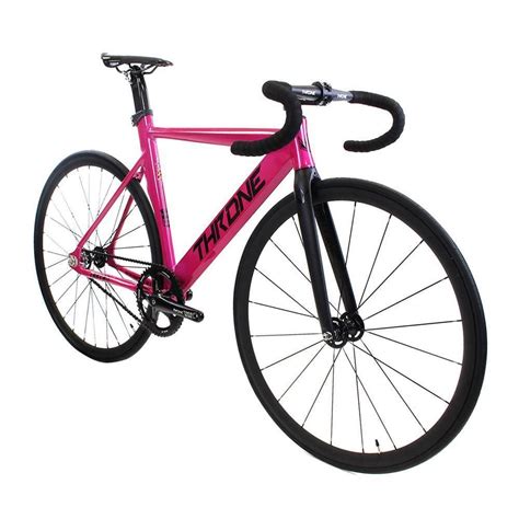 59 Cm Pink Trek Lord Track Single Speed Fixed Gear Fixie Bike Bicycle